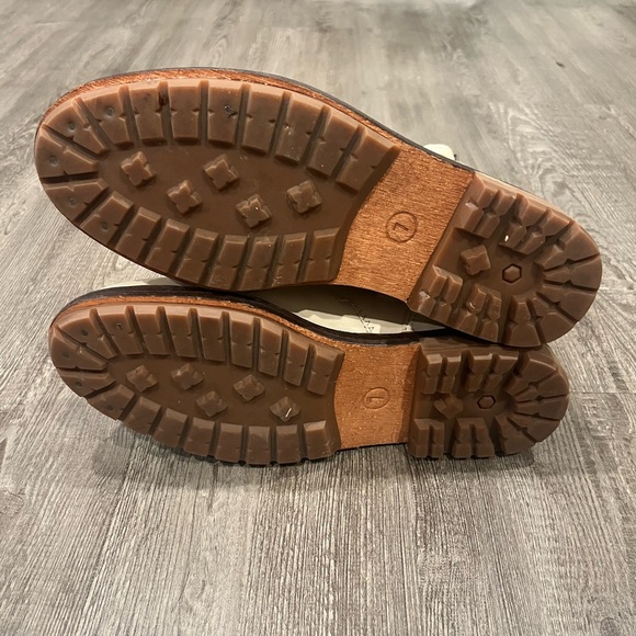 Timberland Leather Riley Flair Cream Lace Ankle Boot - Picture 6 of 8